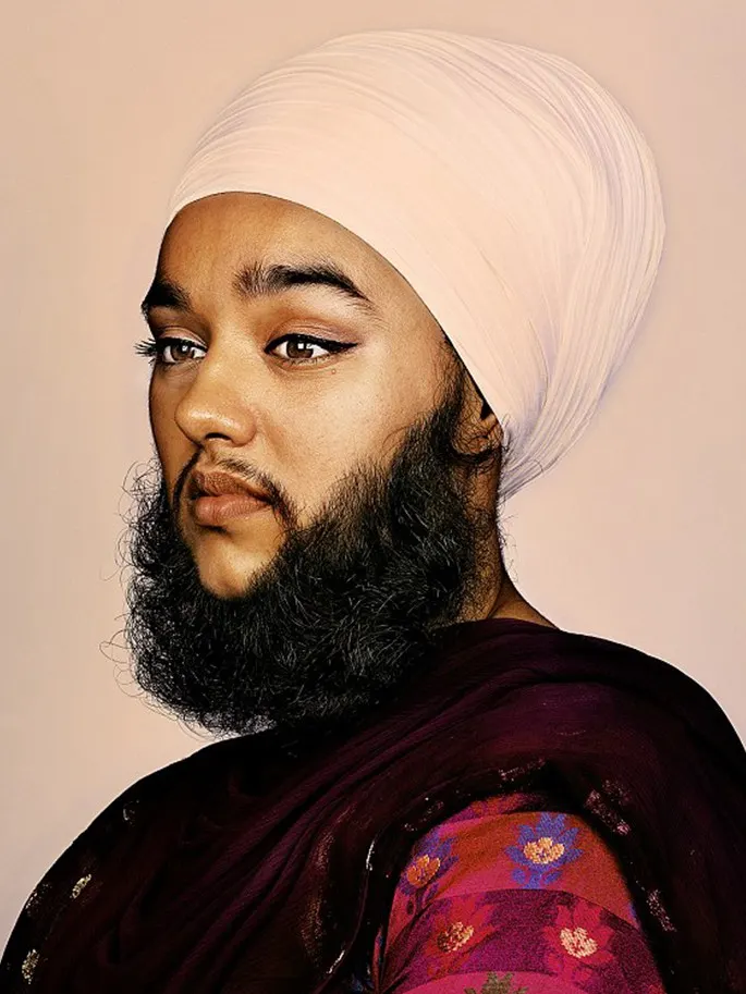 portrait of Harnaam Kaur for #Project60, photographed 3 November 2015. Mr Elbank, Wikimedia Commons, https://commons.wikimedia.org/wiki/File:541_6090_harnaam_kaur_project_60.jpg, CC BY-SA 4.0 (https://creativecommons.org/licenses/by-sa/4.0/). Attribution: Mr Elbank, “541 6090 harnaam kaur project 60,” CC BY-SA 4.0, via Wikimedia Commons. Downloaded resized variant (`?width=1200`); checked 2026-10-18.