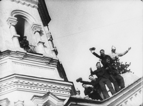 a still from Dziga Vertov’s *Enthusiasm* (1931).