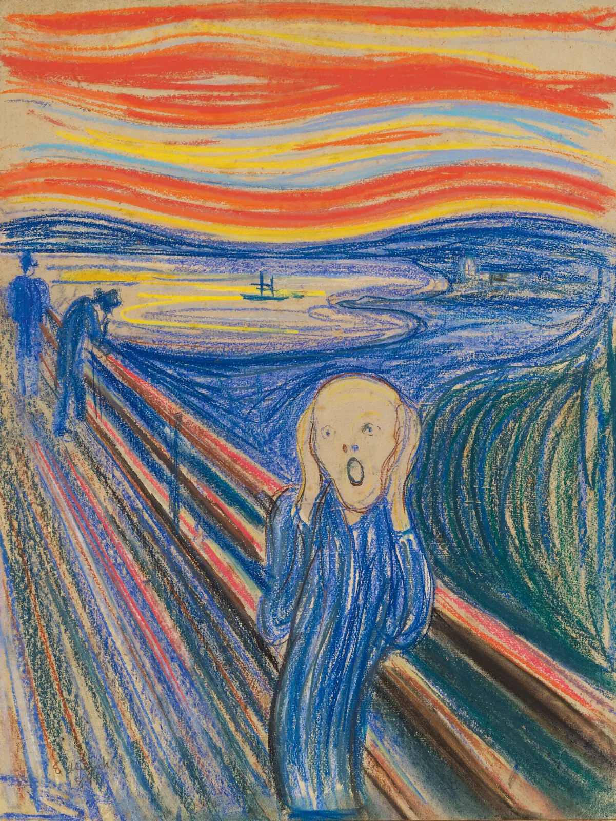 the pastel-on-cardboard version of *The Scream* sold in 2012.