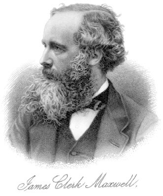 public-domain portrait of James Clerk Maxwell, probably derived from a photograph by Fergus of Greenock.