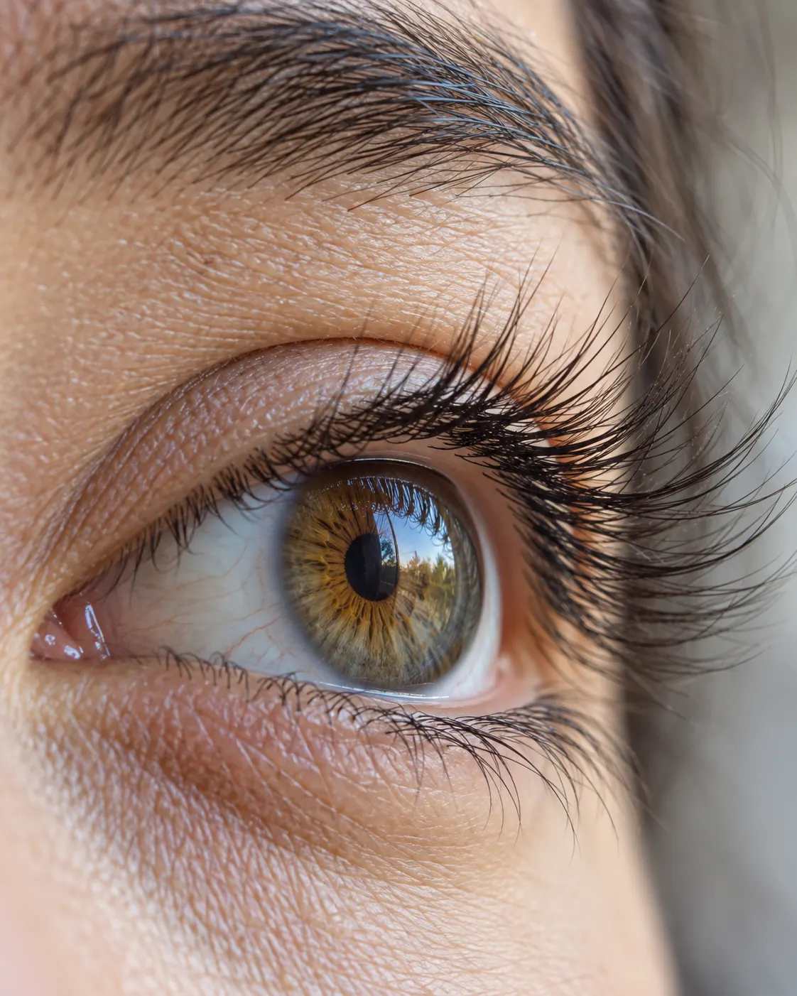 AI-generated cover: respectful macro of a generic eye and natural upper eyelashes; not You Jianxia. Prompt: “Photorealistic vertical 4:5 editorial cover, extreme macro of a human eye with long natural upper eyelashes in soft neutral daylight, medically respectful and non-retouched, subtle depth of field. Generic unidentified person, not You Jianxia and not a depiction of a record holder. No ruler, text, labels, makeup branding or logos.” Generated 20 October 2026.