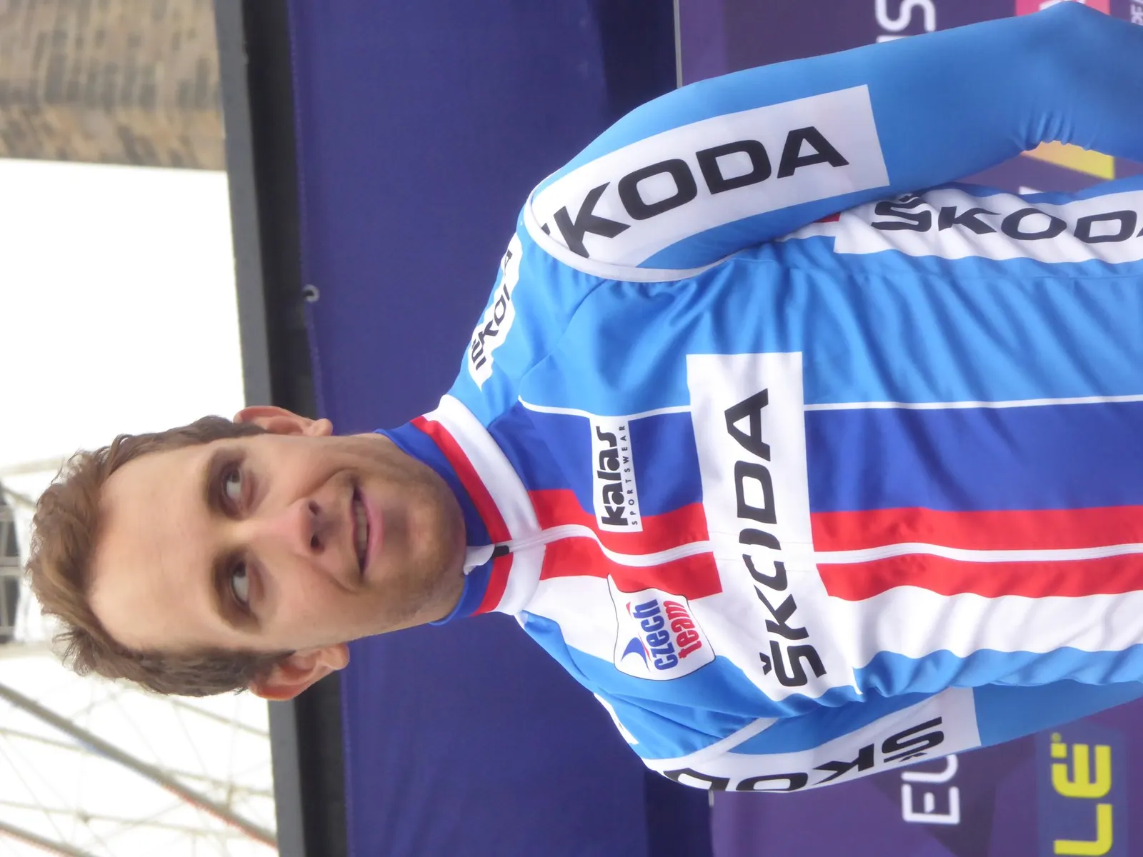 documentary portrait photograph of Josef Černý at the 2018 UEC European Road Cycling Championships. Author Cs-wolves; CC BY-SA 4.0. Original file: https://commons.wikimedia.org/wiki/File:Josef_%C4%8Cern%C3%BD_-_2018_UEC_European_Road_Cycling_Championships_(Men%27s_road_race).jpg. Attribution: Cs-wolves, CC BY-SA 4.0, via Wikimedia Commons. Resized proportionally to fit 1800 px; JPEG quality 88.