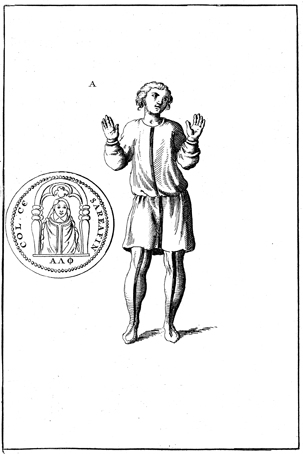 18th-century public-domain engraving illustrating the laticlave, Pitts Theology Library, Emory University. https://dia.pitts.emory.edu/image_details.cfm?ID=134645