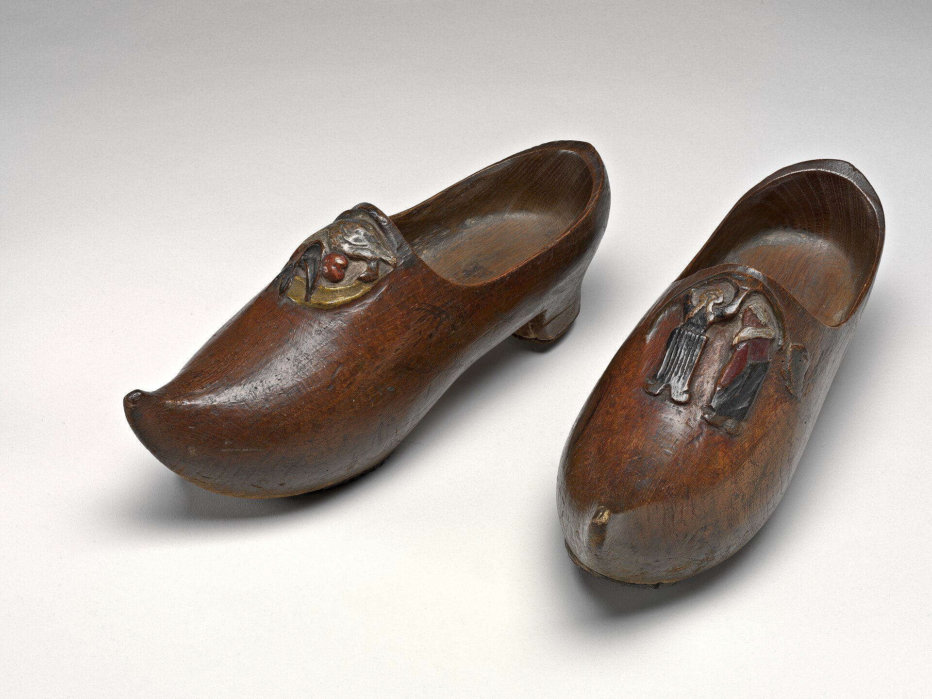 Gauguin’s carved wooden sabot from the National Gallery of Art.