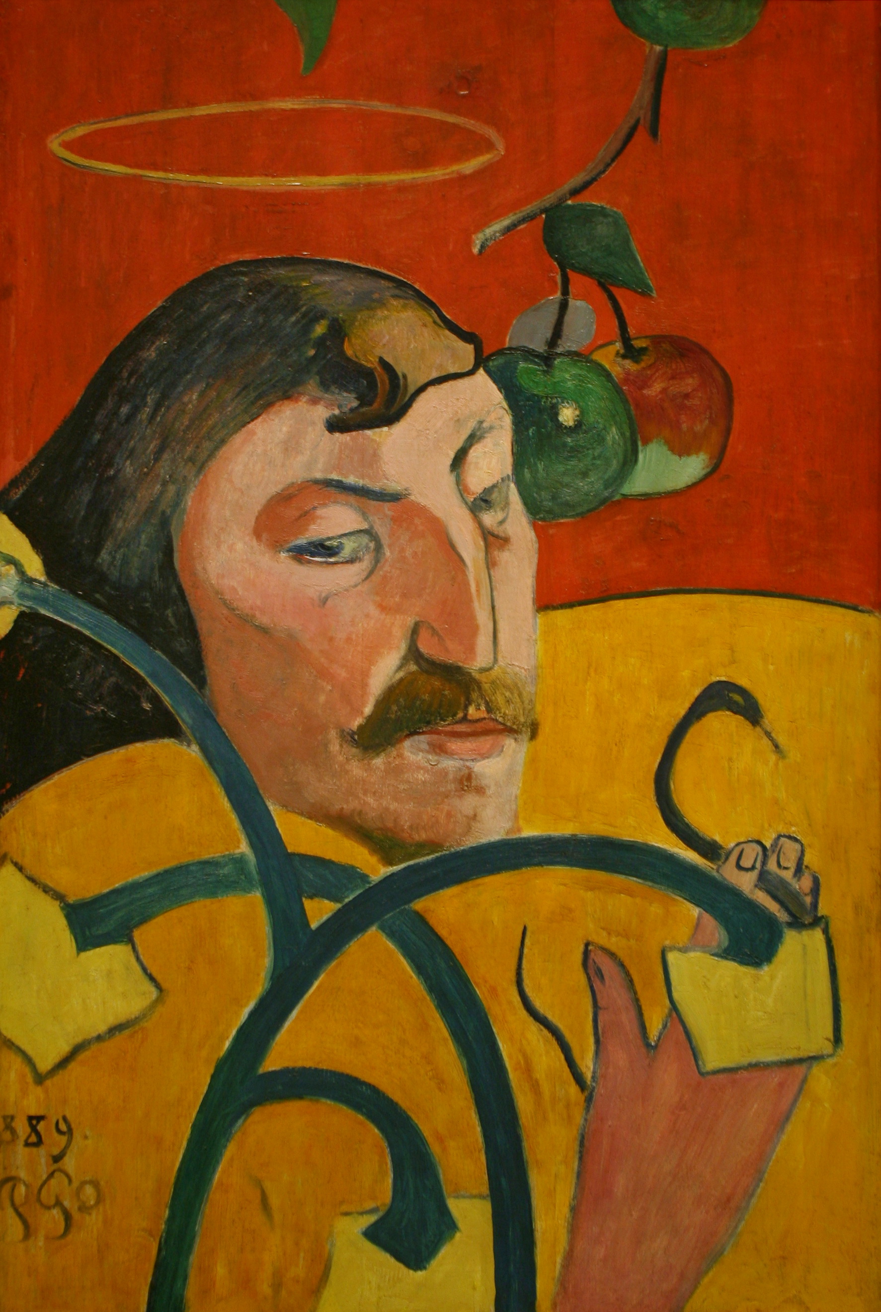 Paul Gauguin, *Self-Portrait* (1889), National Gallery of Art collection, via Wikimedia Commons. The artwork is public domain; faithful reproduction marked public domain. [Source/rights](https://commons.wikimedia.org/wiki/File:Paul_Gauguin,_Self-Portrait_(4985341920).jpg). Visually checked 2026-10-28.